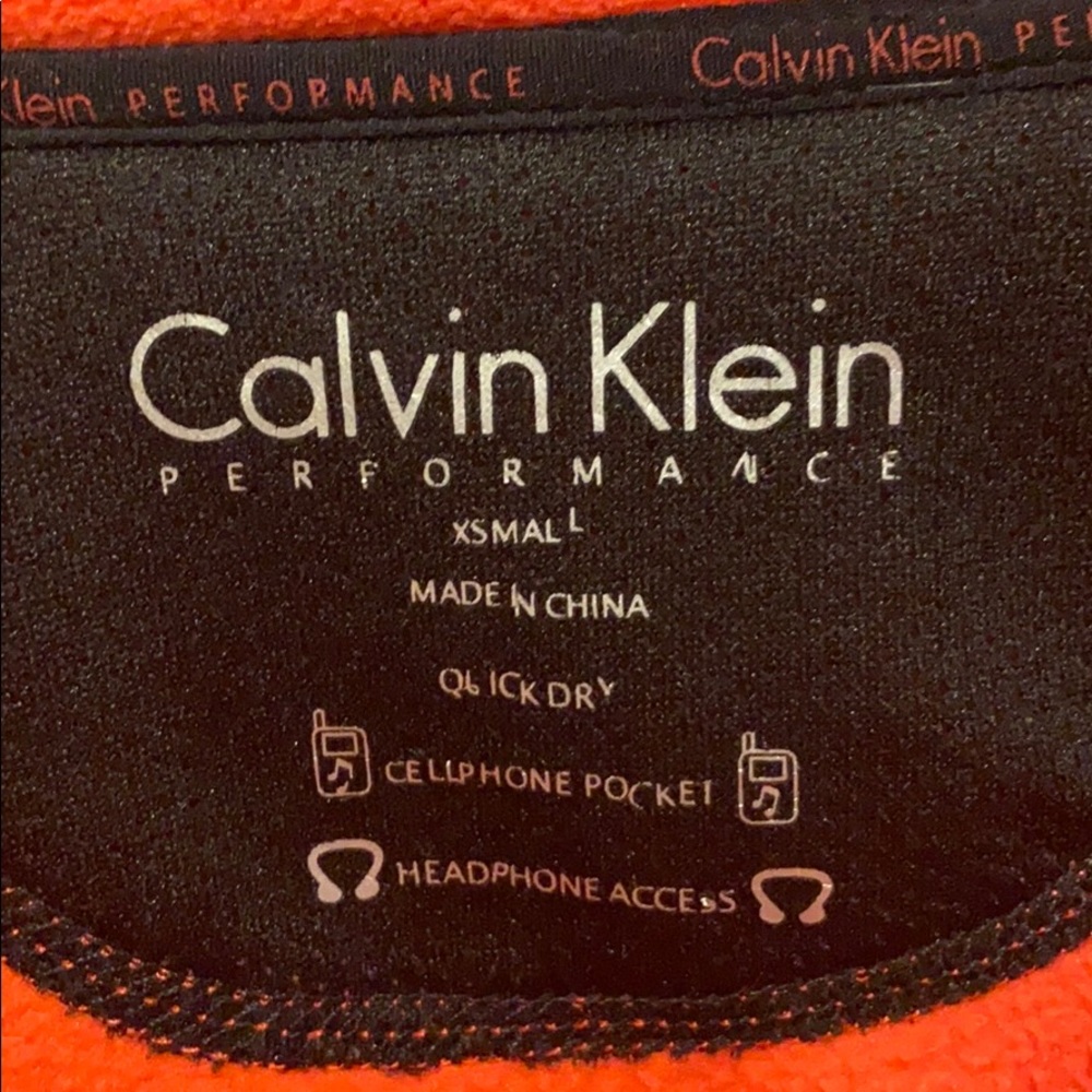 Coral Calvin Klein Performance Jacket - Picture 2 of 3